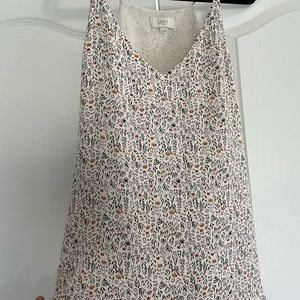 Loft floral fall cami